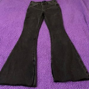 (New) Hollister Black Flare Jean